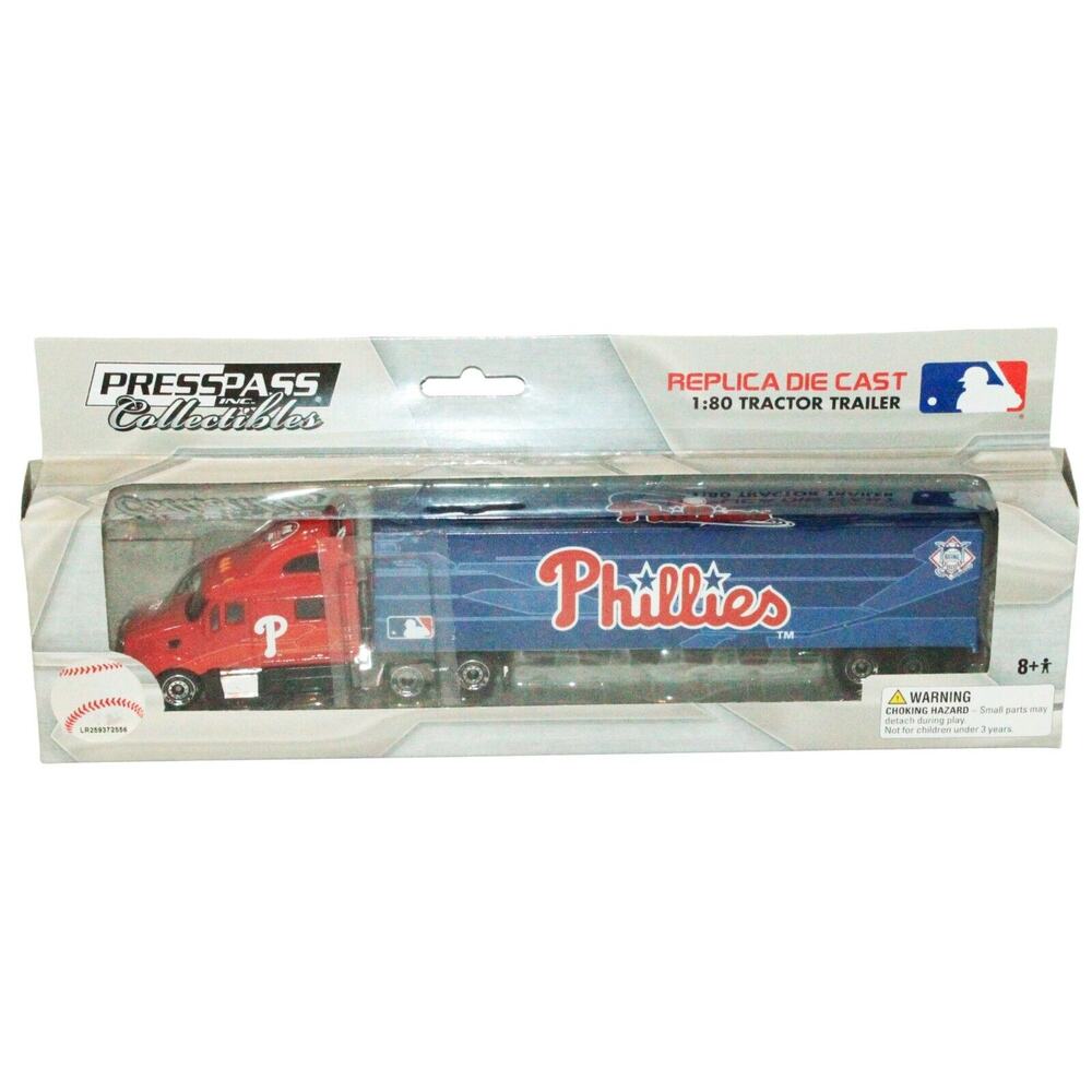 Vintage Philadelphia Phillies MLB Baseball - 1:80 Diecast Truck Toy Vehicle 2012